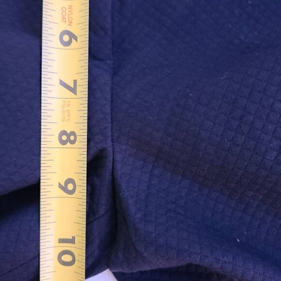 J. McLaughlin Navy Blue Zip Front Pants Size 6 - Picture 5 of 10